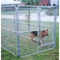 Metal al aire libre Gran jaula de mascotas perno perrito